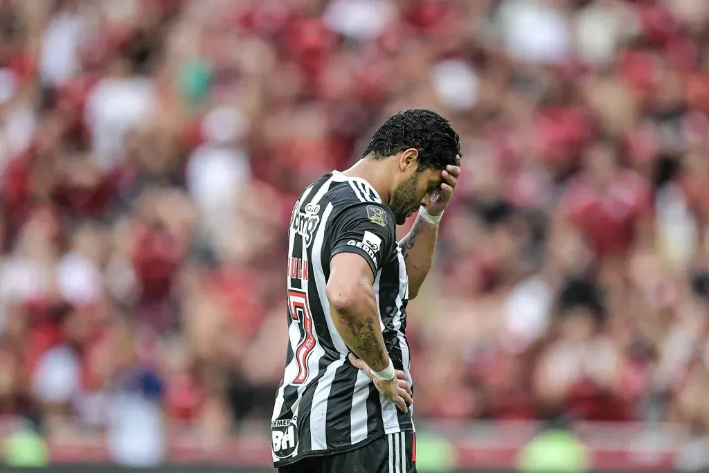 Galo terá que reverter uma desvantagem desconfortável em BH. Foto: Thiago Ribeiro/AGIF