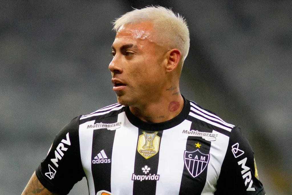 Foto: Fernando Moreno/AGIF – Eduardo Vargas não fica no Galo para 2025