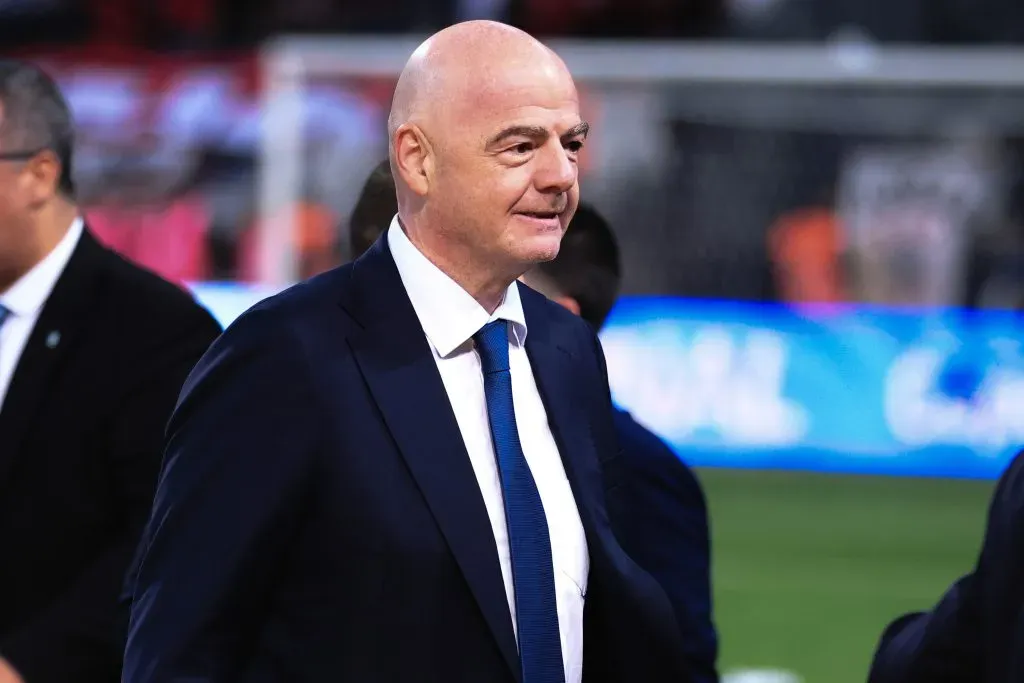 Foto: Ettore Chiereguini/AGIF – Gianni Infantino, presidente da Fifa: Entidade vai definir regras para o sorteio do Mundial de Clubes 2024