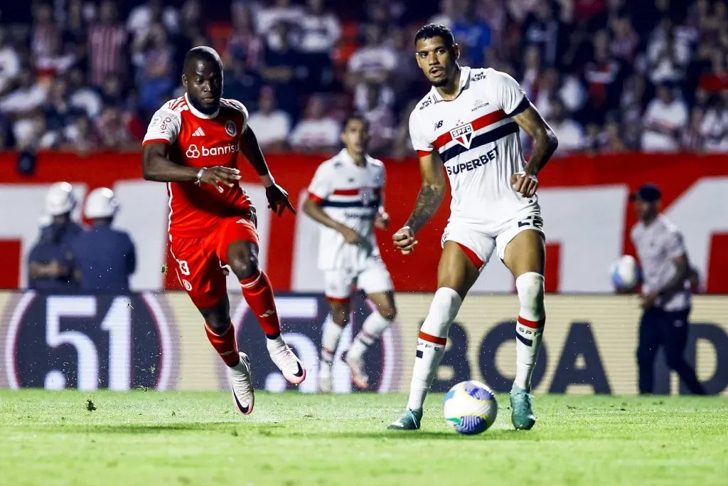 Ruan em ação contra o Inter. Foto: Marco Miatelo/AGIF