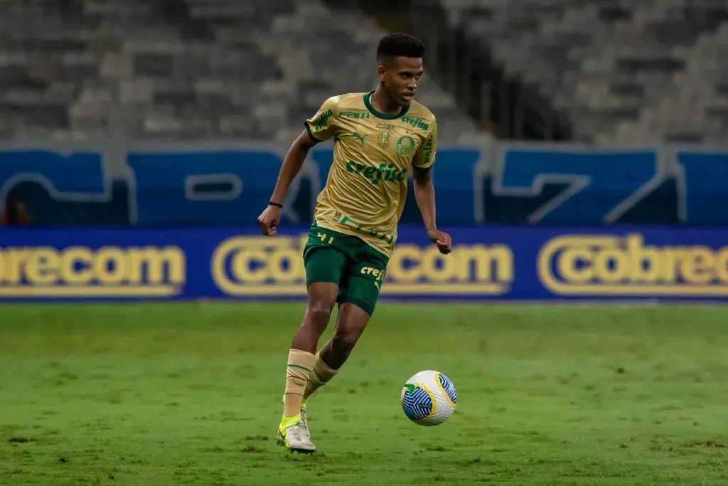Estêvão foi destaque contra o Cruzeiro. Foto: Fernando Moreno/AGIF