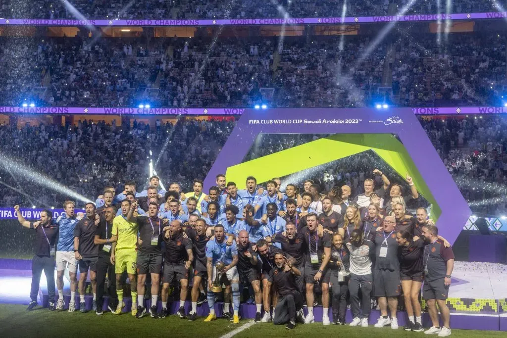 O Manchester City venceu o Fluminense por 4 a 0 no ano passado e se consagrou campeão do Mundial de Clubes