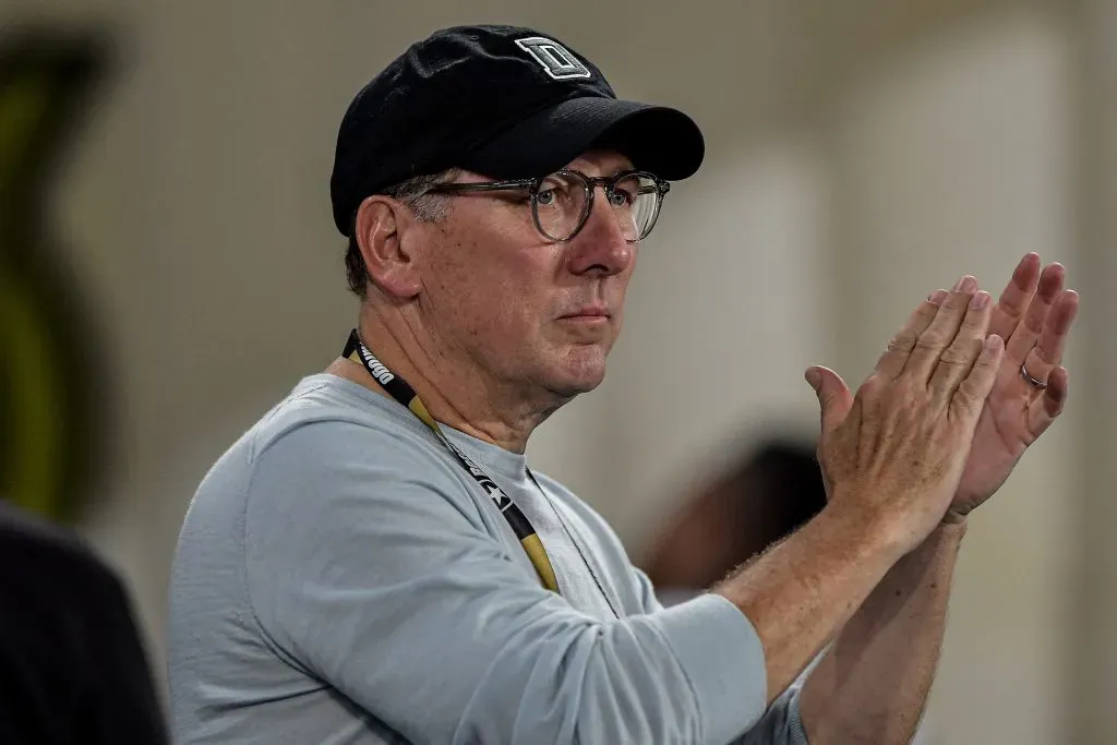 John Textor havia feito fortes acusações sobre possíveis irregularidades no Brasileirão de 2023. Foto: Thiago Ribeiro/AGIF