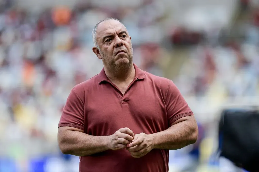 Marcos Braz contou bastidores do dia a dia de Rogério Ceni no Flamengo. Foto: Thiago Ribeiro/AGIF