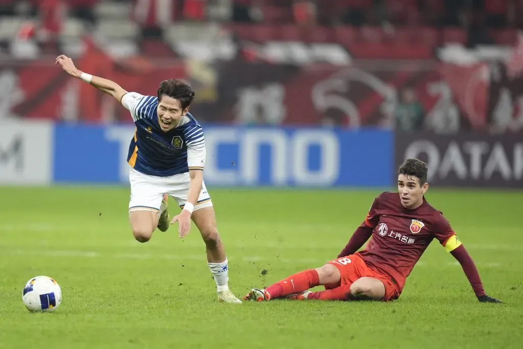 Foto: Fred Lee/Getty Images – Oscar em sua última temporada no futebol chinês