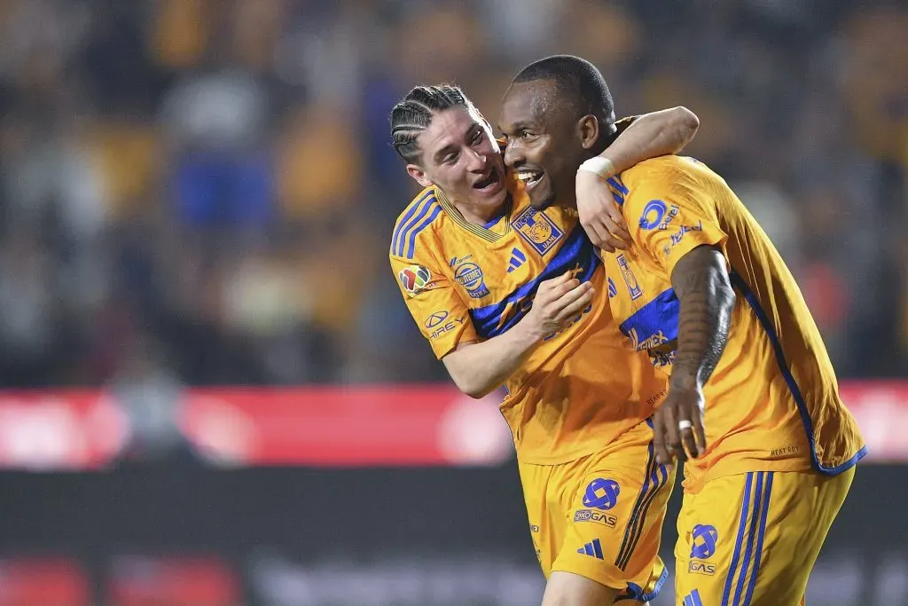 Samir, do Tigres, do México. Foto: Azael Rodriguez/Getty Images