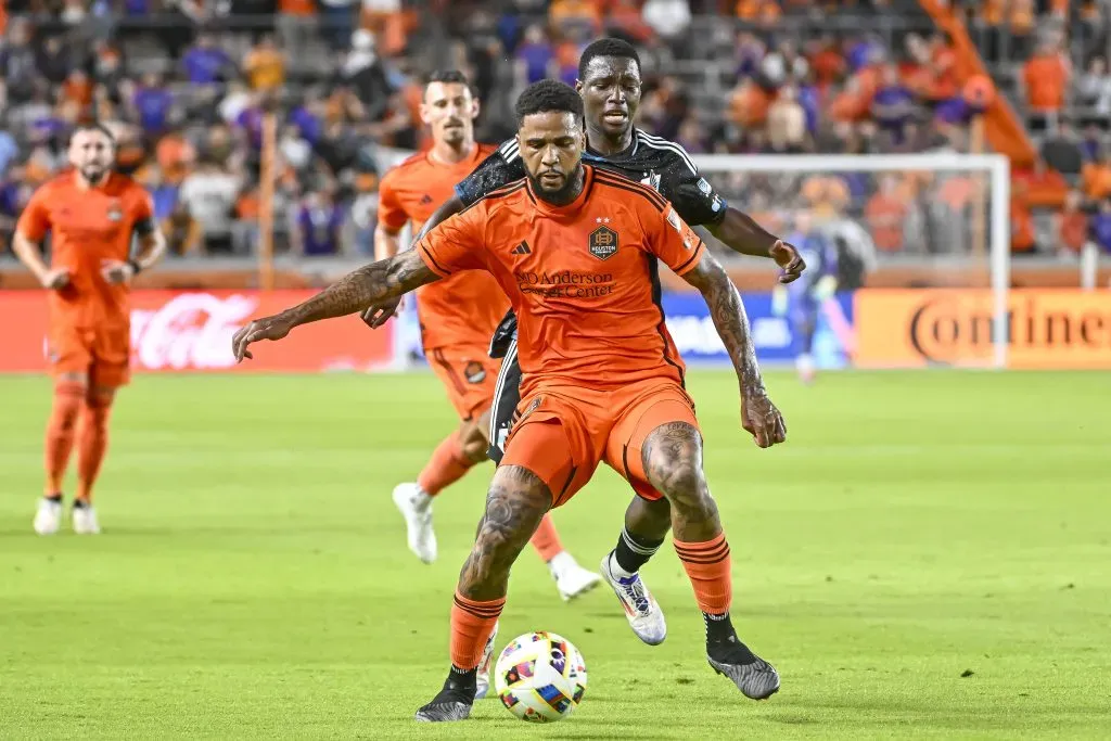 Micael em partida pelo Houston Dynamo. Photo by Logan Riely/Getty Images
