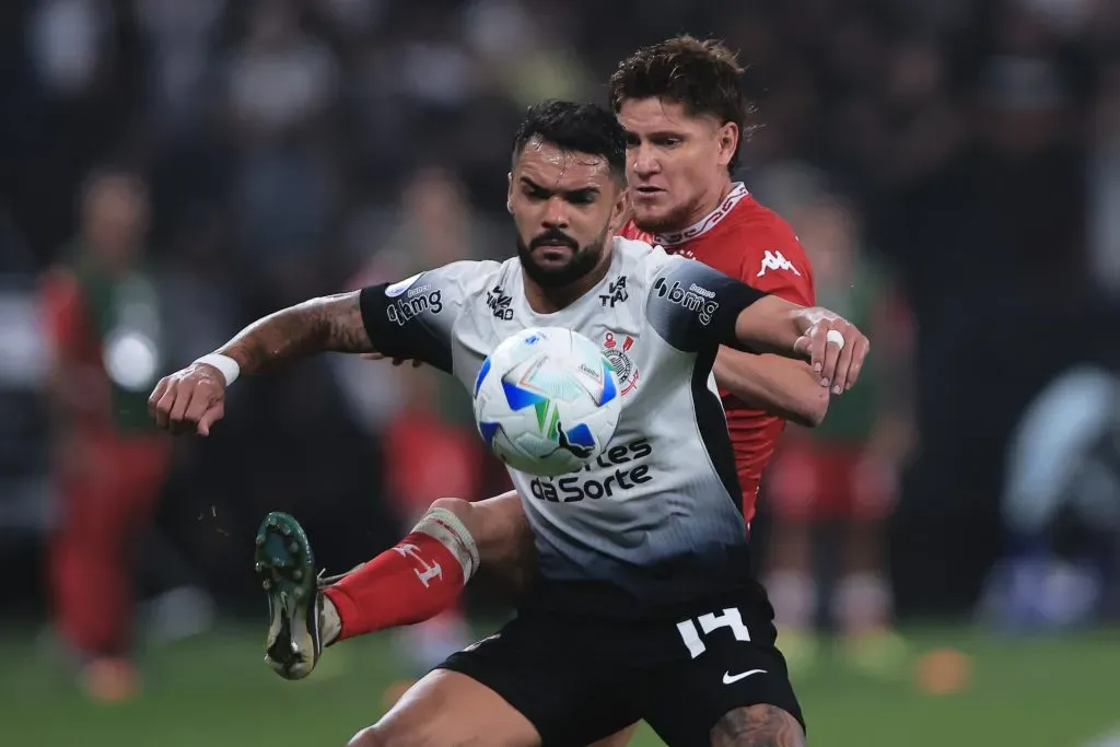 Raniele marcou o gol do Corinthians na derrota para o Huracán. Foto: Ettore Chiereguini/AGIF