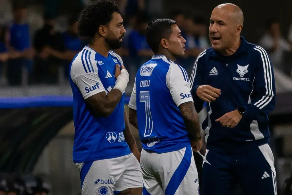 Gabigol cogita deixar o Cruzeiro na próxima janela de transferência – Foto: Fernando Moreno/AGIF