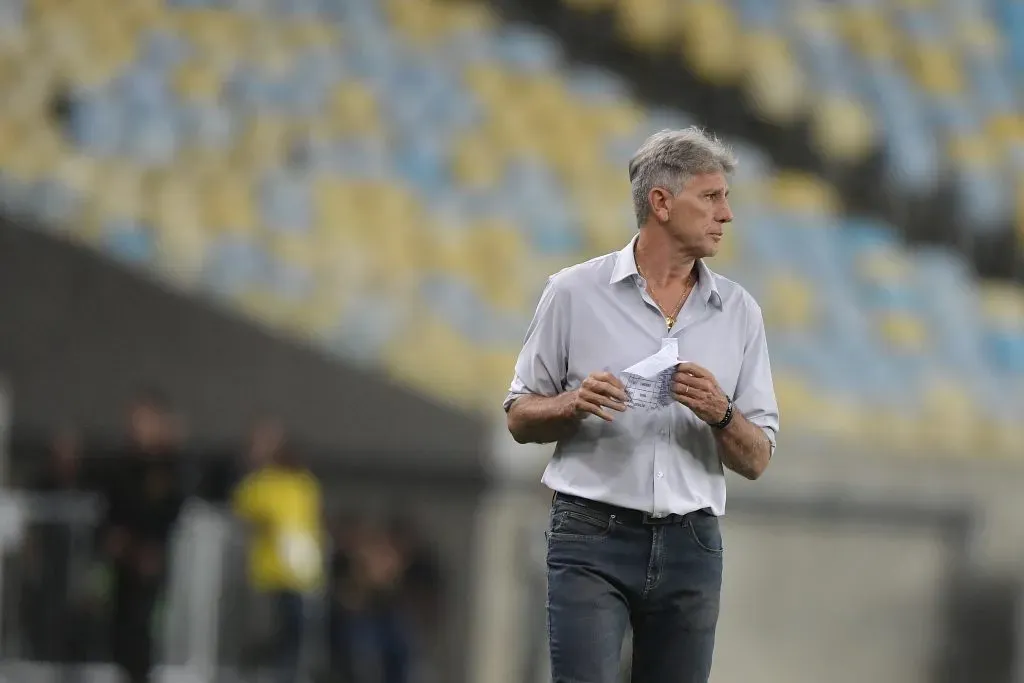 Renato Gaúcho não comandará a equipe na Sul-Americana. Foto: Thiago Ribeiro/AGIF