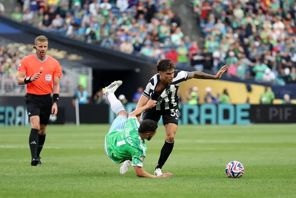 Correa durante o 1° jogo pelo Botafogo. Photo by Buda Mendes/Getty Images 