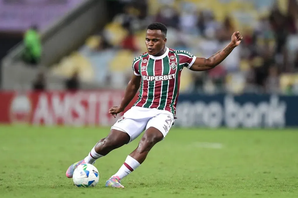 Arias foi um dos destaques do Fluminense no Mundial – Foto: Thiago Ribeiro/AGIF