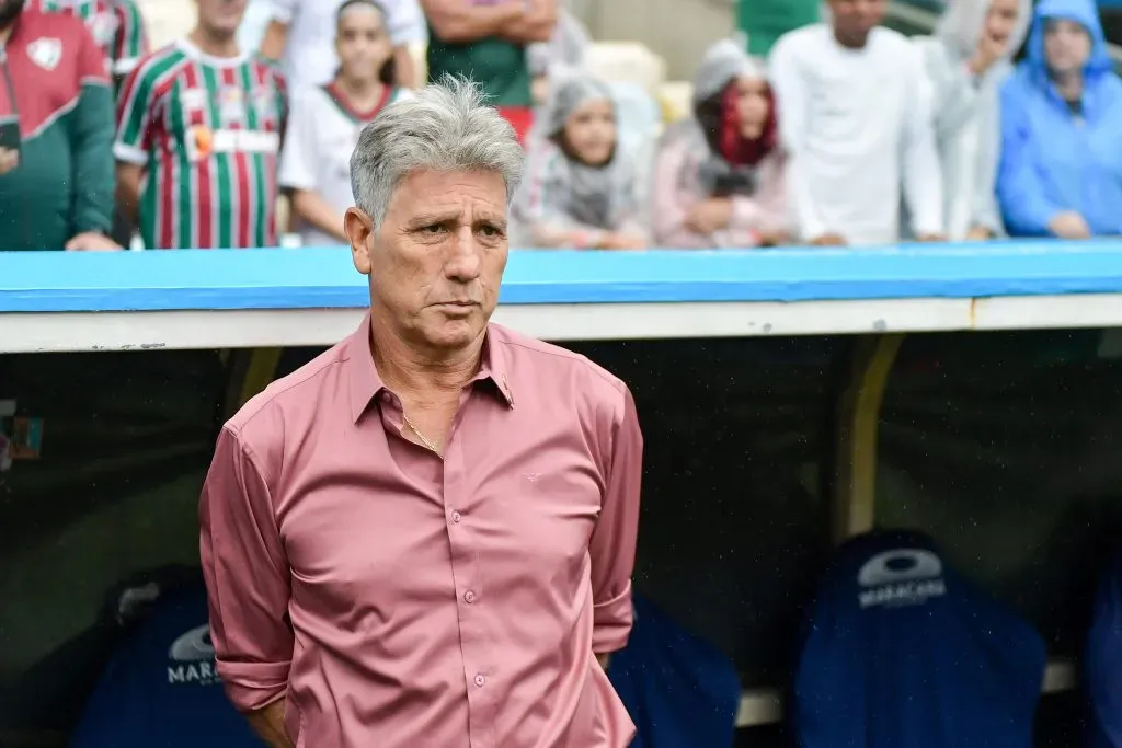 RJ – RIO DE JANEIRO – 06/04/2025 – BRASILEIRO A 2025, FLUMINENSE X BRAGANTINO – Renato Gaucho tecnico do Fluminense durante partida contra o Bragantino no estadio Maracana pelo campeonato Brasileiro A 2025. Foto: Thiago Ribeiro/AGIF