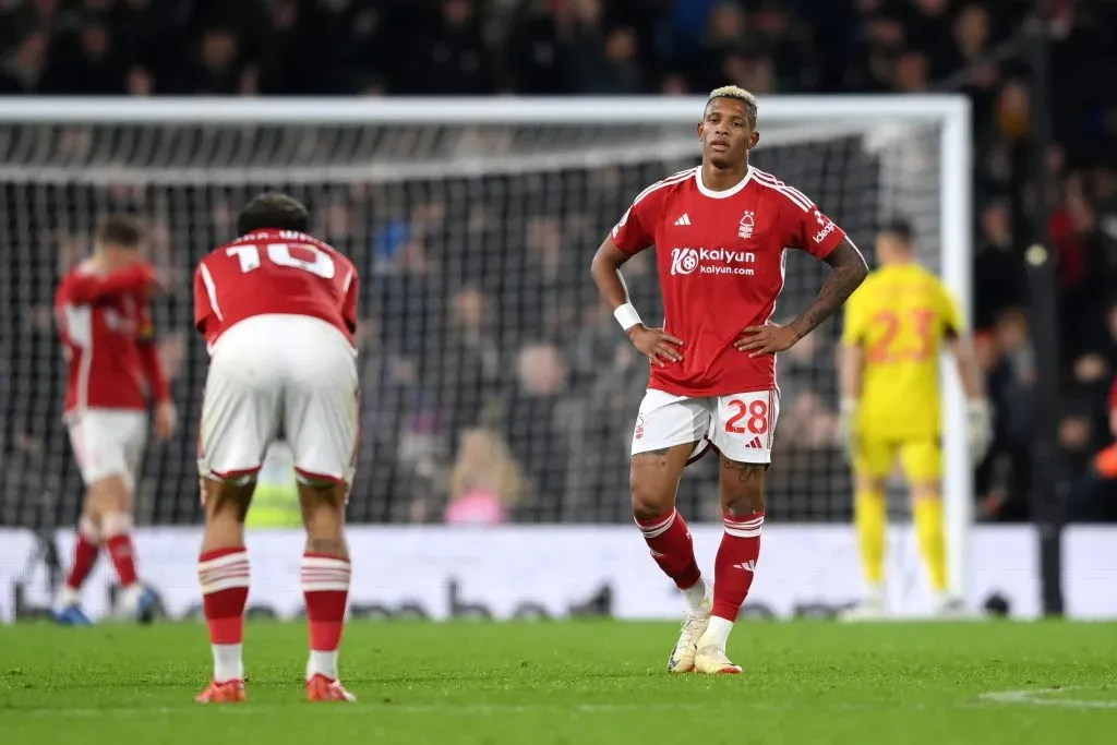 Danilo, meio-campista do Nottingham Forest, ex-Palmeiras - Foto: Justin Setterfield/Getty Images