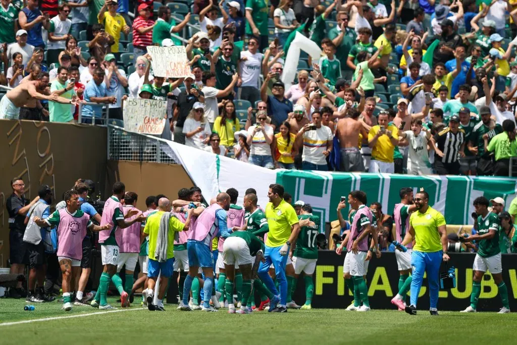 Palmeiras venceu a partida do Mundial. Foto: Francois Nel/Getty Images