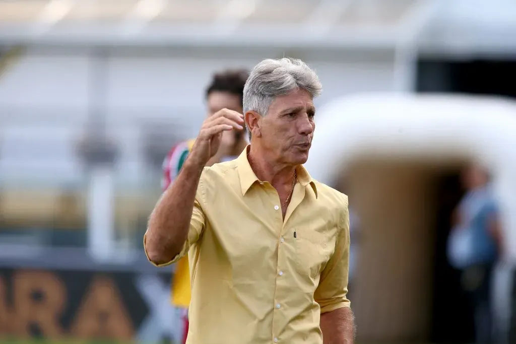 Renato Gaúcho é o técnico do Fluminense. Foto: Mauricio De Souza/AGIF