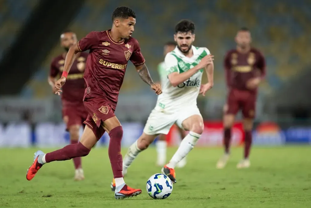 Riquelme durante a partida contra o Juventude. Foto: Jorge Rodrigues/AGIF