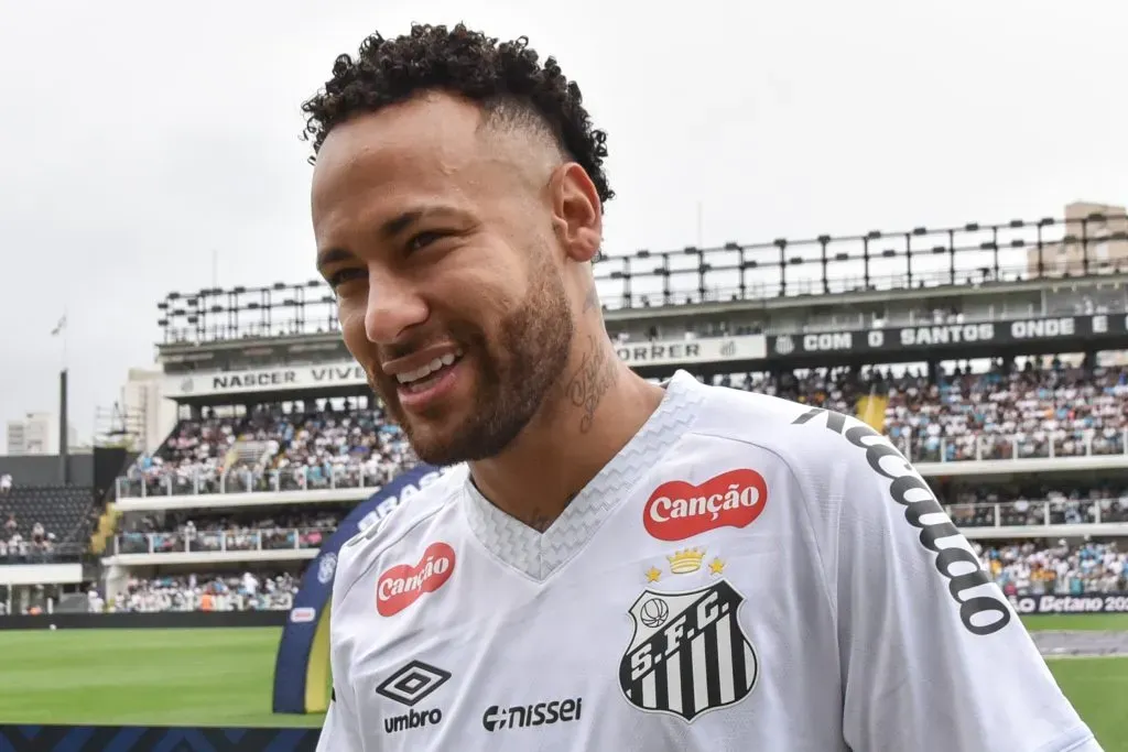 Neymar retornou contra o Fortaleza. Foto: Jota Erre/AGIF