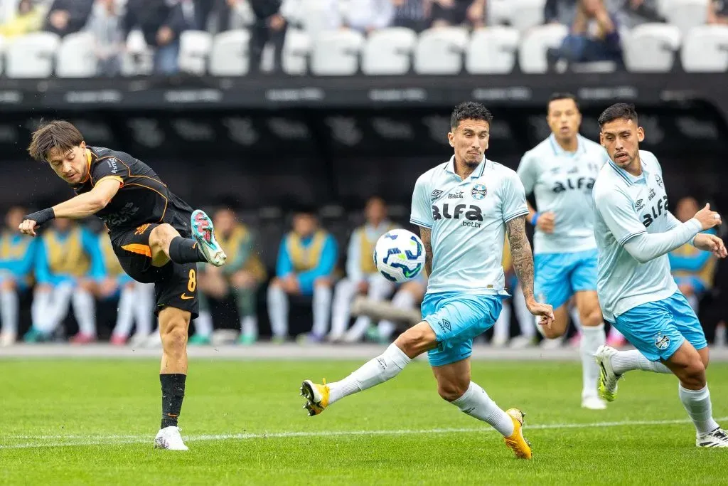 Garro durante partida contra o Grêmio. Foto: Joisel Amaral/AGIF