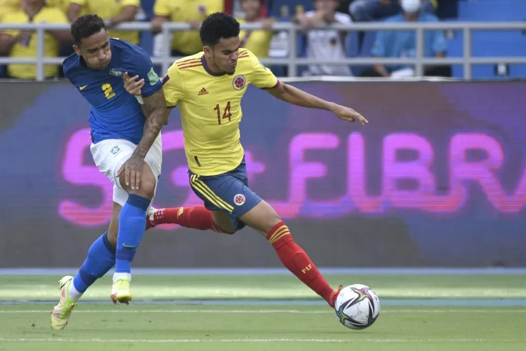 Luis Díaz Colombia vs. Brasil – Foto de Guillermo Legaria/Getty Images)