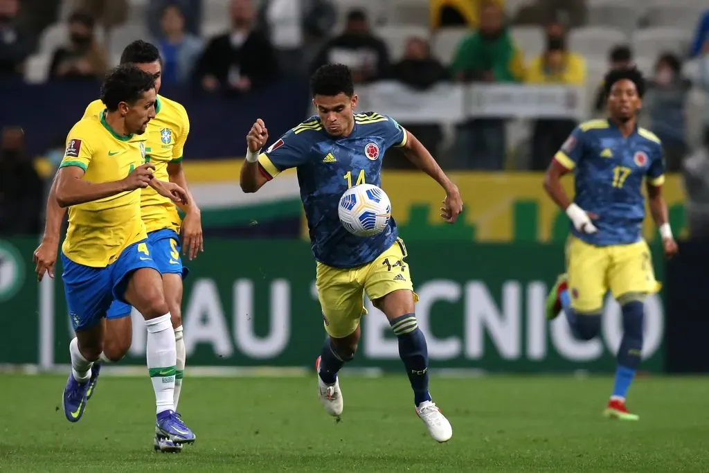 Marquinhos, Luis Díaz (Getty)