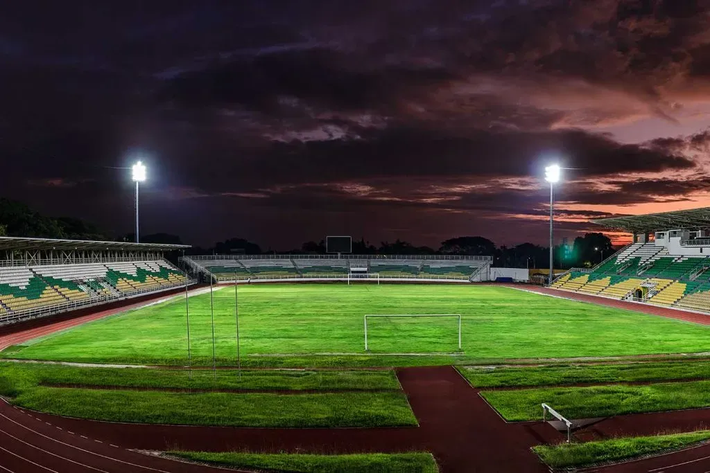 Estadio Francisco Rivera Escobar, en el municipio de Palmira, Valle del Cauca.