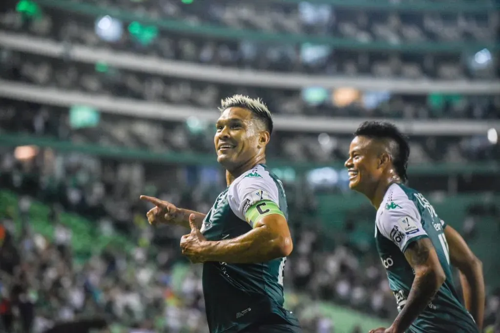 Teófilo Gutiérrez festejando un gol. Foto: Deportivo Cali.