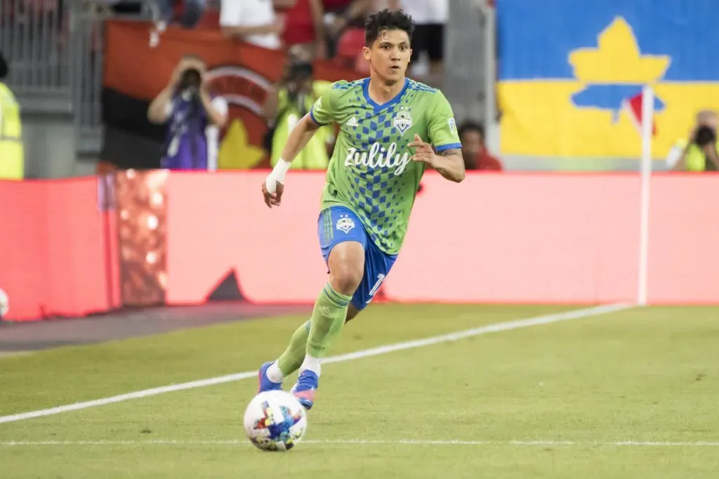 Fredy Montero con el Seattle Sounders FC. Foto: Imago.