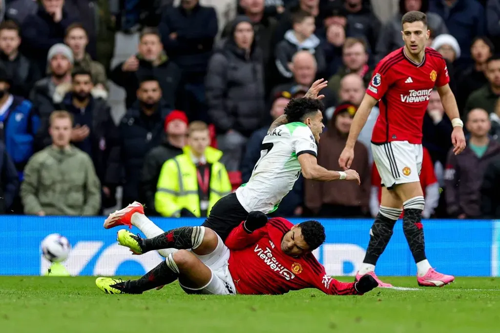 Casemiro, Luis Díaz (IMAGO / Pro Sports Images)