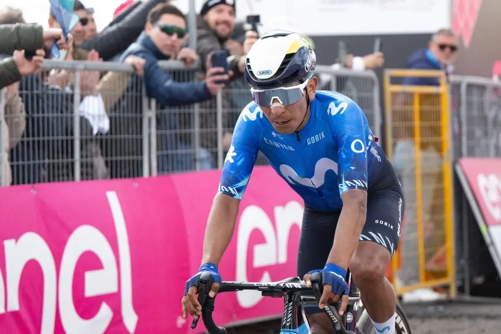 Nairo Quintana en el Giro de Italia 2024. Foto: Imago.