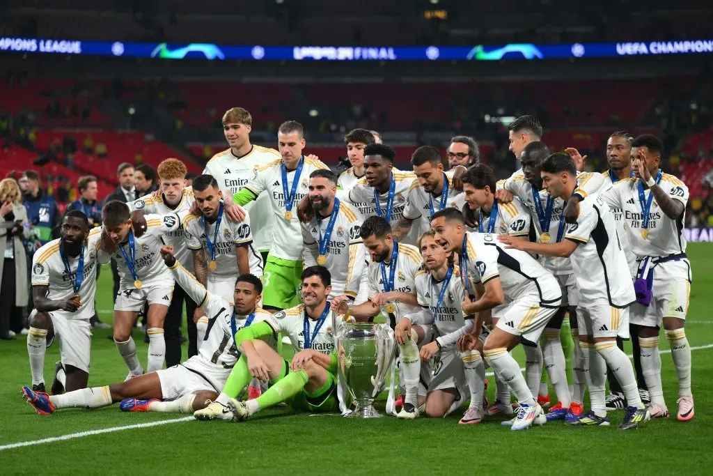 Real Madrid campeón de la Champions League.