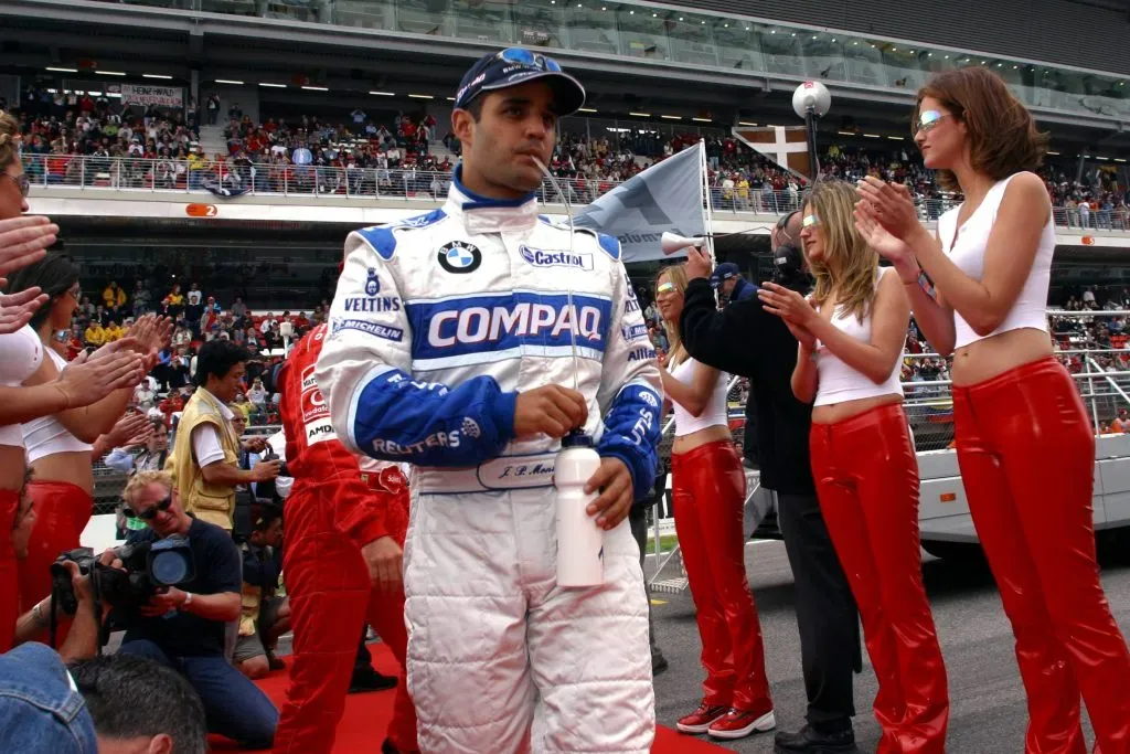 Juan Pablo Montoya en épocas con BMW. Imago.