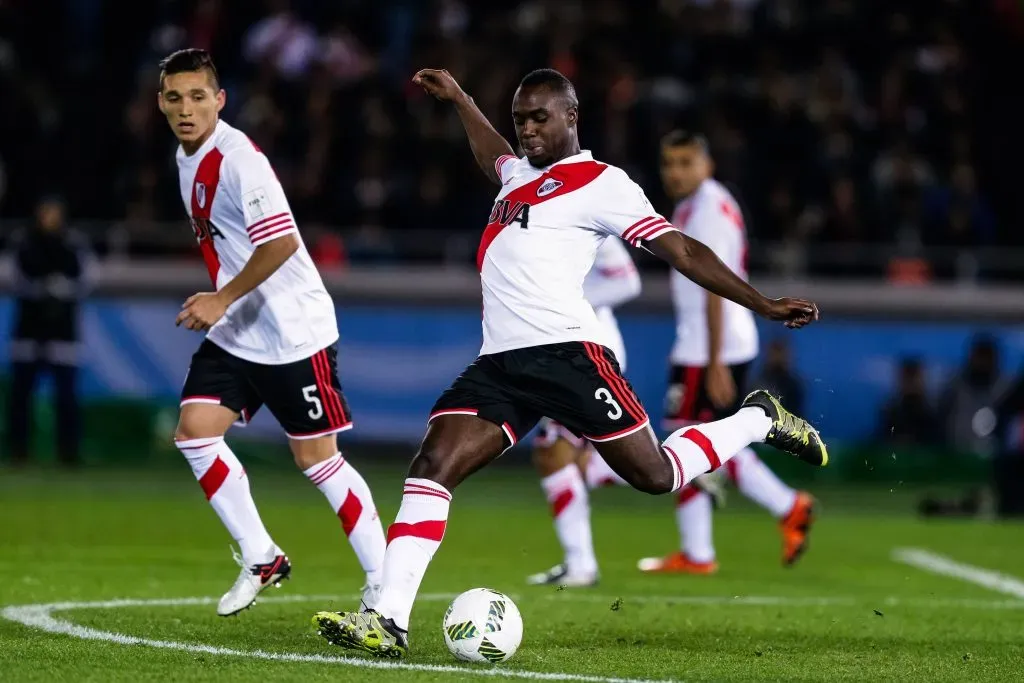 Balanta con River Plate en la final del Mundial de Clubes del 2024