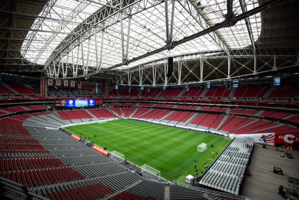 El estadio, habitualmente escenario de la NFL, fue reconvertido para la Copa América (IMAGO)
