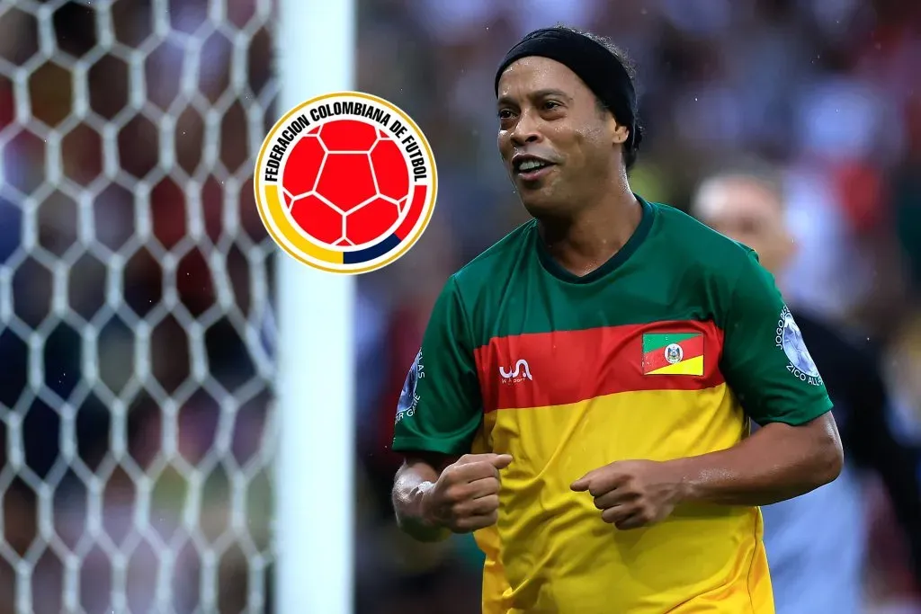 Ronaldinho durante un partido amistoso en el Maracaná. (Photo by Buda Mendes/Getty Images)