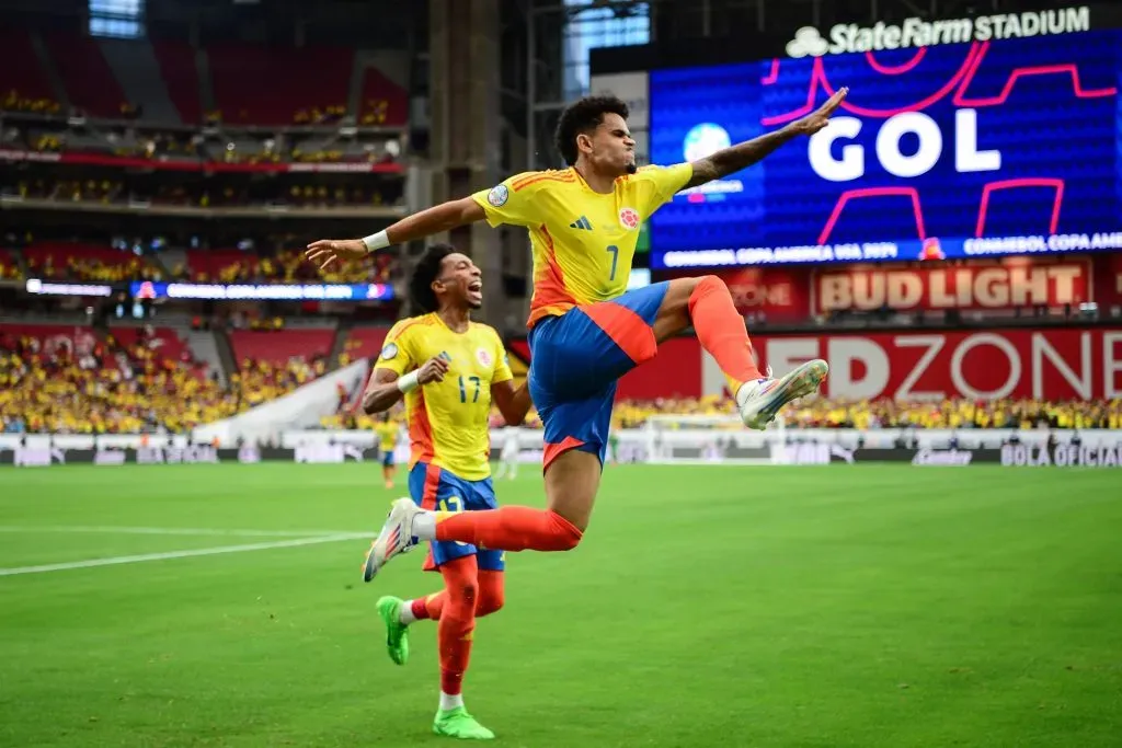 Colombia va con la equipación principal a la final de la Copa América 2024. / IMAGO.