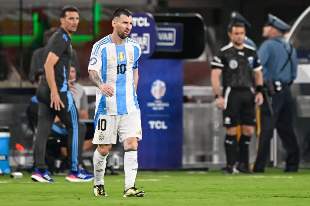 El unforme principal de Argentina en la Copa América 2024. / IMAGO.