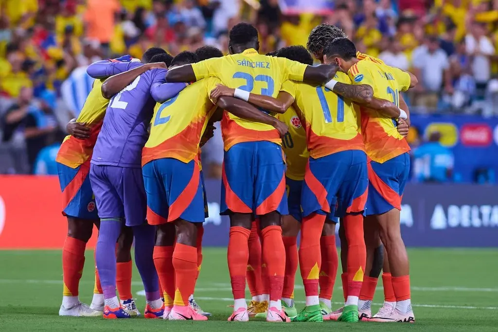 Jugadores de la Selección Colombia en la Copa América 2024.