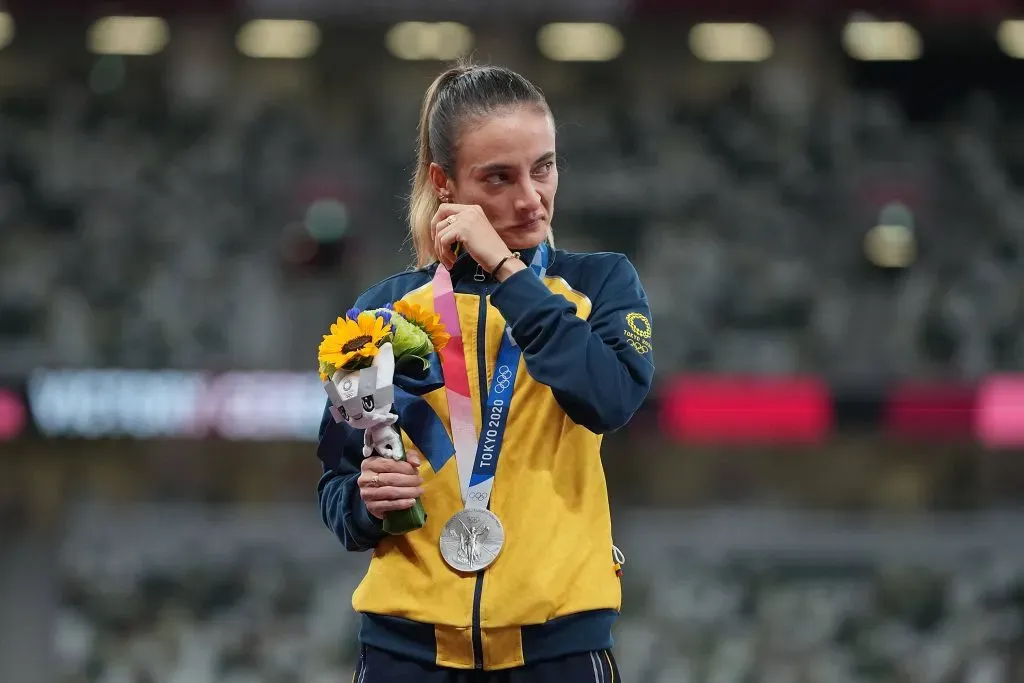 Sandra Lorena Arenas, medalla de plata en Tokio 2020. / IMAGO.