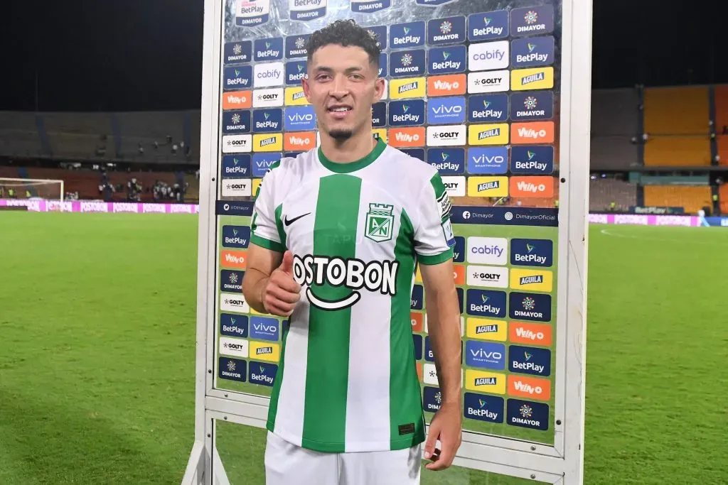 Andrés Salazar con Atlético Nacional por la fecha 3 de la Liga BetPlay DIMAYOR II 2023. Foto: VizzorImage / Luis Benavides.