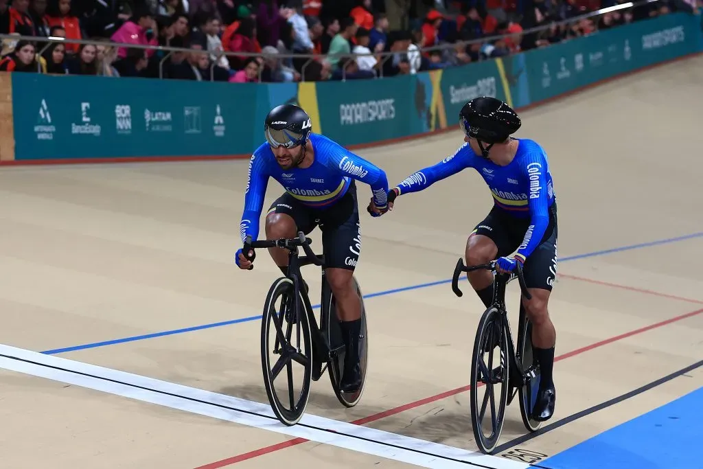 Juan Esteban Arango y Fernando Gaviria de Colombia. Foto: Buda Mendes/Getty Images.