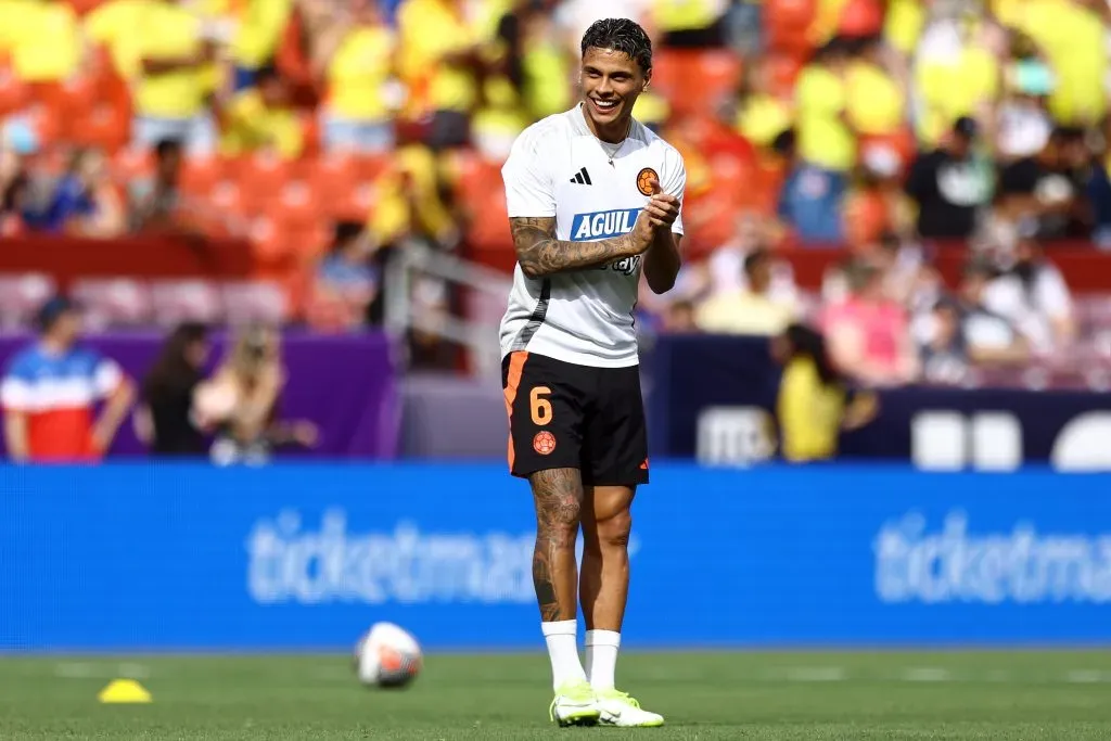 Richard Ríos, volante de la Selección Colombia. (Photo by Tim Nwachukwu/Getty Images)