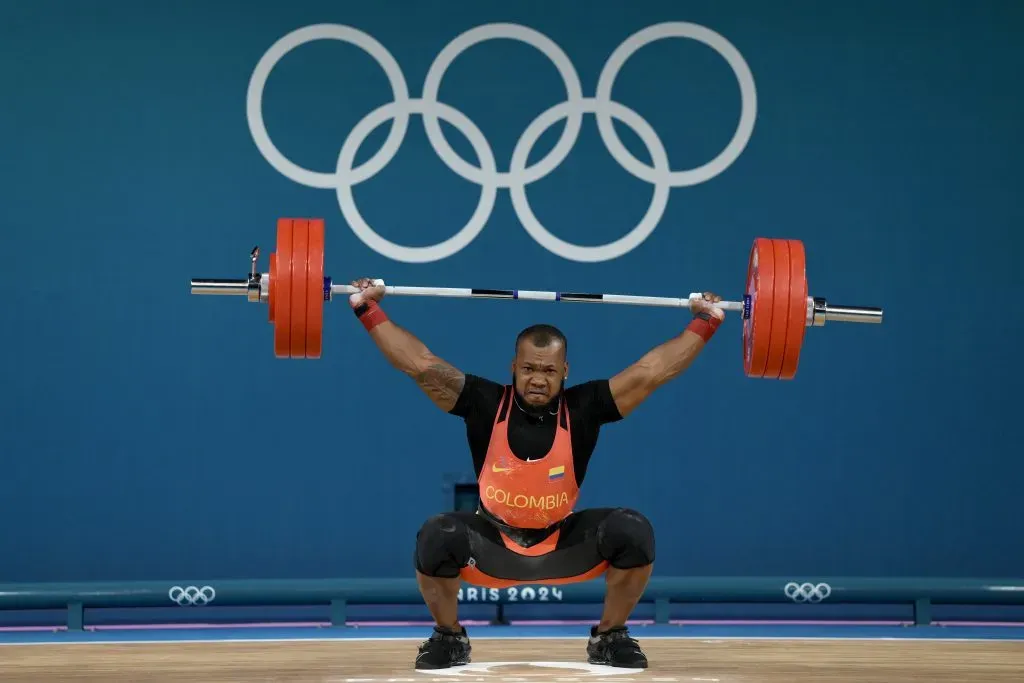 Yeison López en París 2024. (Photo by David Ramos/Getty Images)