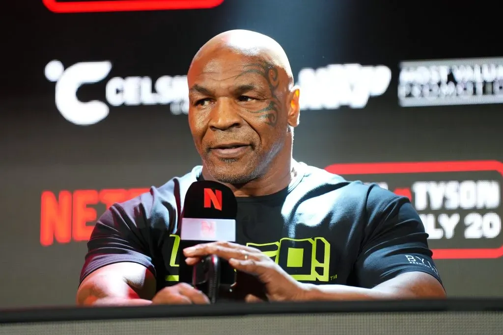 Mike Tyson, boxeador estadounidense.  (Photo by Cooper Neill/Getty Images for Netflix)