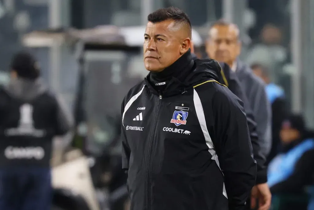 Jorge Almirón, técnico de Colo Colo. (Photo by Marcelo Hernandez/Getty Images)