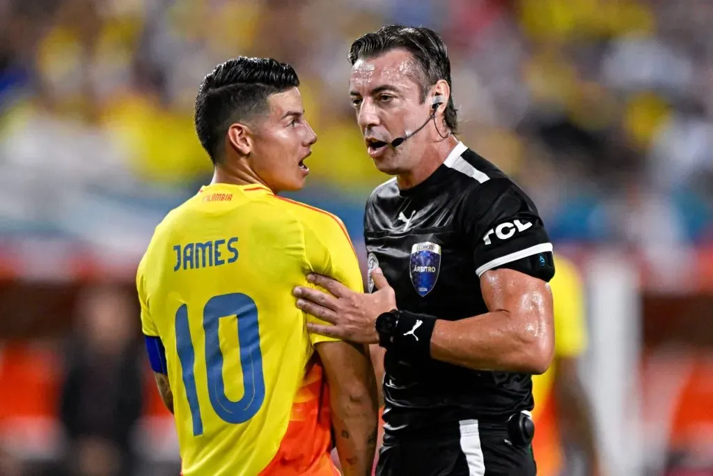 Raphael Claus con James Rodríguez. IMAGO.