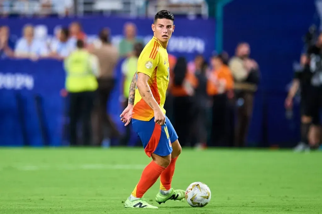 James Rodríguez durante la Copa América 2024. IMAGO.