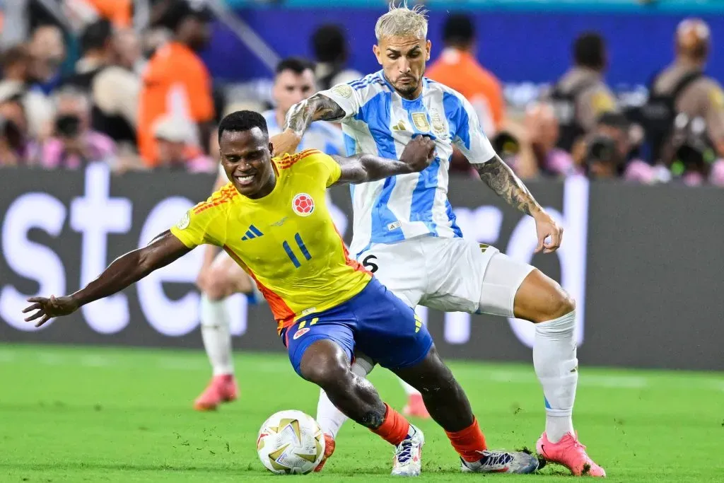 Colombia vs. Argentina en la final de la Copa América 2024. Foto: Imago.