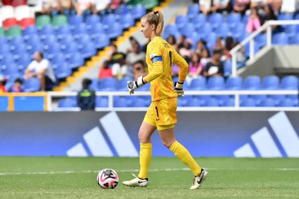 Femke Liefting, portera de Países Bajos Sub 20. IMAGO.