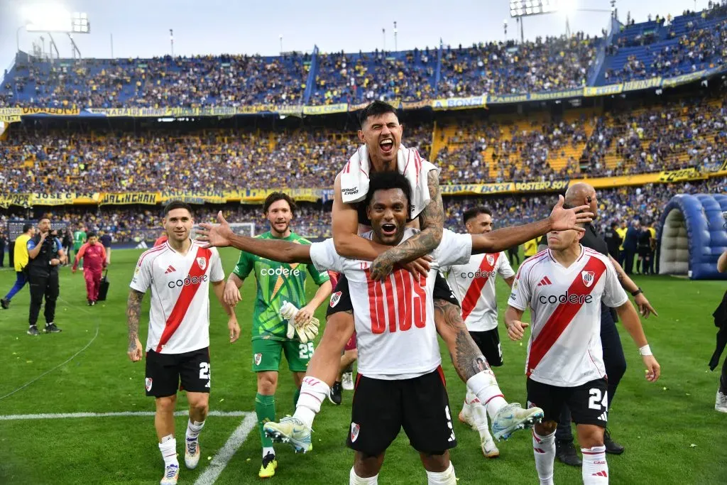 La foto de Miguel Ángel Borja. Oficial River Plate.